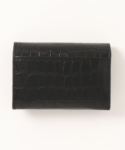 Ted Baker（テッドベーカー）の「STEN クロコディテール レザーウォレット(コンパクト財布)（財布・レディース・ブラック/アイボリー・O/S）」の4枚目の写真