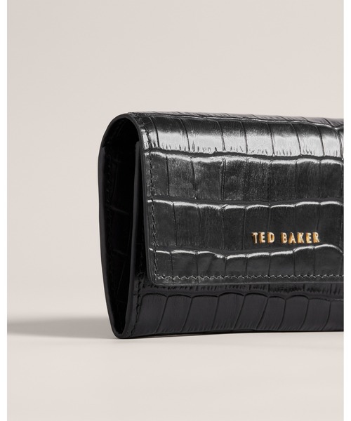Ted Baker（テッドベーカー）の「STEN クロコディテール レザーウォレット(コンパクト財布)（財布・レディース・ブラック/アイボリー・O/S）」の9枚目の写真