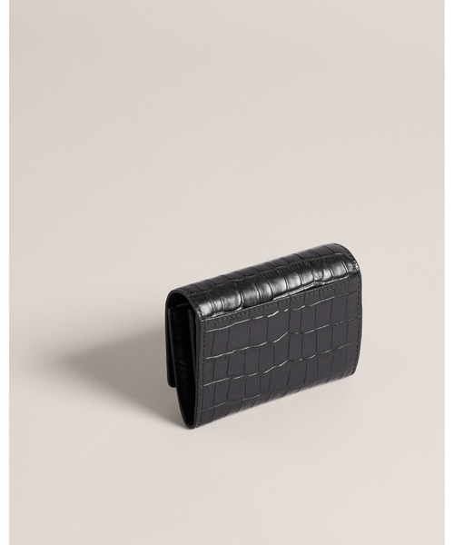 Ted Baker（テッドベーカー）の「STEN クロコディテール レザーウォレット(コンパクト財布)（財布・レディース・ブラック/アイボリー・O/S）」の11枚目の写真