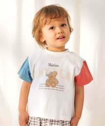 apres les cours | tiny bear 4柄マリンTシャツ(Tシャツ/カットソー)