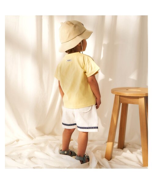apres les cours（アプレレクール）の「tiny bear 4柄マリンTシャツ（Tシャツ/カットソー・キッズ・オフホワイト/その他2/イエロー/ベージュ・110/80/90/100/120）」の11枚目の写真