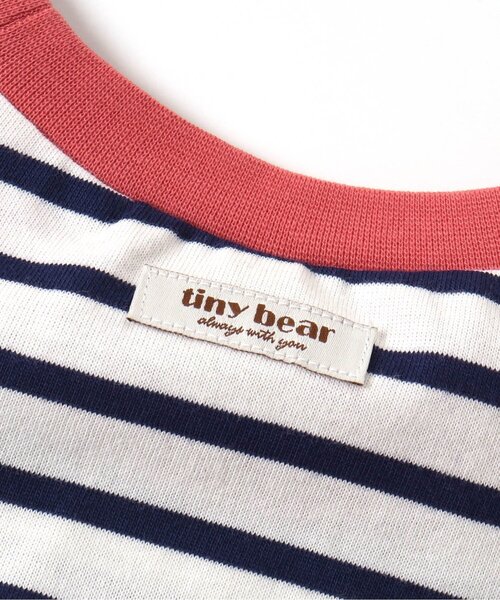 apres les cours（アプレレクール）の「tiny bear 4柄マリンTシャツ（Tシャツ/カットソー・キッズ・オフホワイト/その他2/イエロー/ベージュ・110/80/90/100/120）」の18枚目の写真