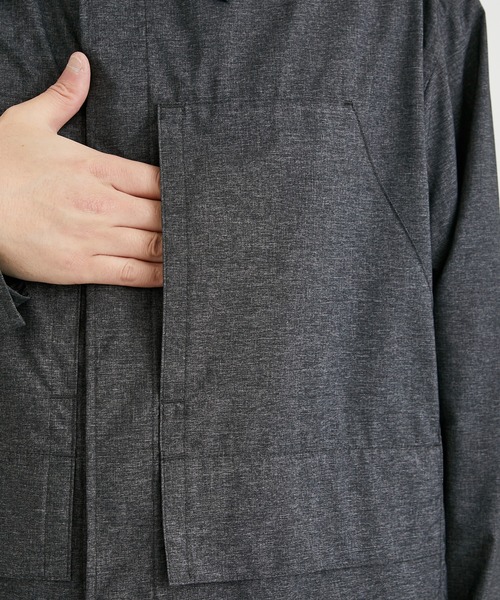 THE PERMANENT EYE(ザパーマネントアイ)の「【AFTERHOURS / アフターアワーズ】WORK JACKET/ワークジャケット(ブルゾン・メンズ・ダークグレー/カーキ・3)」の11枚目の写真