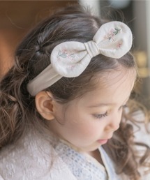 Catherine Cottage | フラワー刺繍リボンヘアバンド(ヘアバンド)