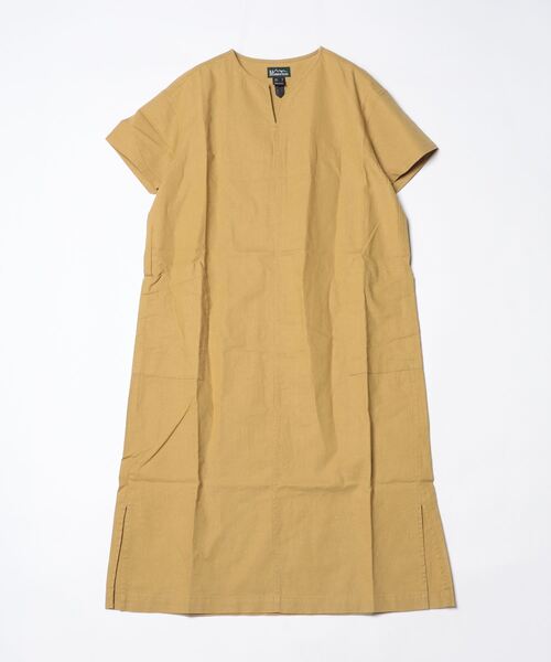 MANASTASH（マナスタッシュ）の「MANASTASH/マナスタッシュ/ウィメンズ/WENATCHEE DRESS/ワンピース（ワンピース・レディース・ブルー/ナチュラル/ブラック/マスタード・M）」の4枚目の写真