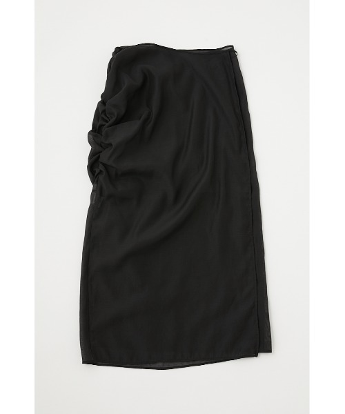 M_（エムアンダーバー）の「【M_】SHEER WRAP スカート（スカート 