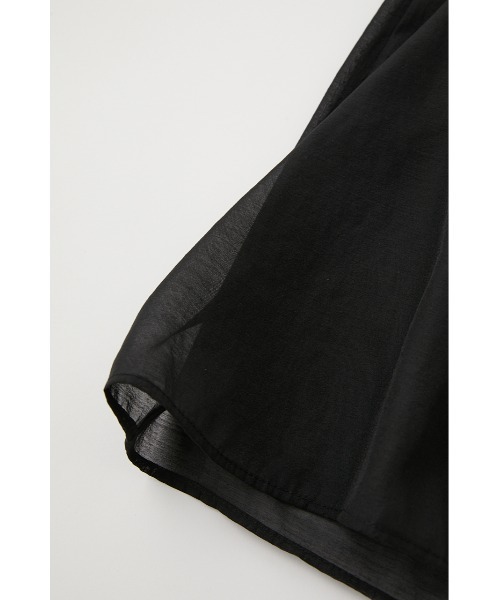 M_（エムアンダーバー）の「【M_】SHEER WRAP スカート（スカート・レディース・ライトブルー/アイボリー/ブラック・1/2）」の20枚目の写真