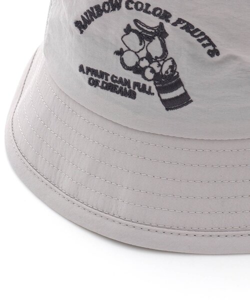 BREEZE（ブリーズ）の「バケットハット（ハット・キッズ・ブラック/ライトグレー・50/52/54/56）」の6枚目の写真