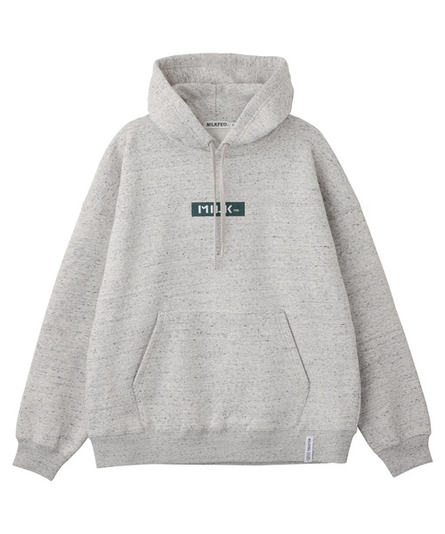 MILKFED. ミルクフェド EMBROIDERED BAR SWEAT HOODIE MILKFED. エンブロイダリー バーロゴ スウェット フーディー 103233012023 / 2023AW ※ MILKFED. ミルクフェド EMBROIDERED BAR SWEAT HOODIE エン