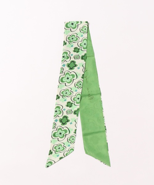 float】アソート リバーシブル デザイン スカーフリボン【19色