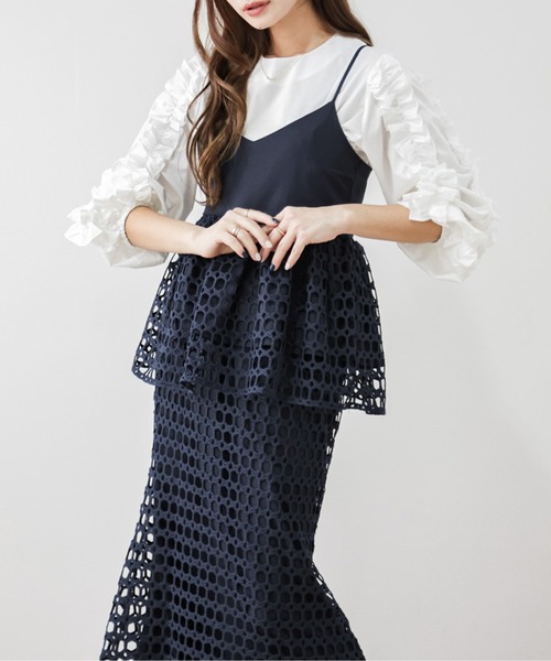 セール】メッシュフレアセットアップ（セットアップ）｜AMELY