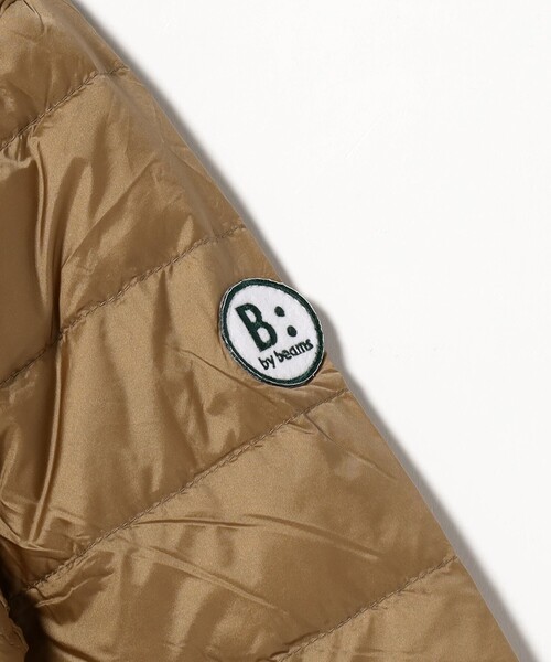 B:MING by BEAMS（ビーミングバイビームス）の「B:MING by BEAMS / インナー ダウン ブルゾン（100～160cm）（ダウンジャケット/コート・キッズ・キャメル/サックスブルー/ライトピンク・110/120/150/140/100/160/130）」の21枚目の写真