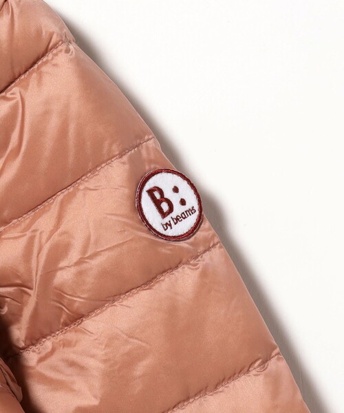 B:MING by BEAMS（ビーミングバイビームス）の「B:MING by BEAMS / インナー ダウン ブルゾン（100～160cm）（ダウンジャケット/コート・キッズ・キャメル/サックスブルー/ライトピンク・110/120/150/140/100/160/130）」の15枚目の写真