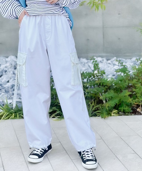 Java(ジャバ)の「《JaVaジャバ コラボ》ゆるっとラフスタイル。ミリタリーパラシュートカーゴパンツ(カーゴパンツ・メンズ・ブラック/オフホワイト/カーキ・X-LARGE/SMALL/LARGE/MEDIUM)」の21枚目の写真