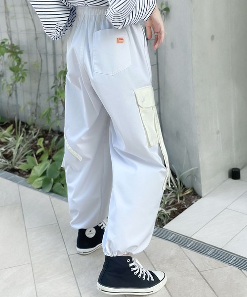 Java(ジャバ)の「《JaVaジャバ コラボ》ゆるっとラフスタイル。ミリタリーパラシュートカーゴパンツ(カーゴパンツ・メンズ・ブラック/オフホワイト/カーキ・X-LARGE/SMALL/LARGE/MEDIUM)」の17枚目の写真