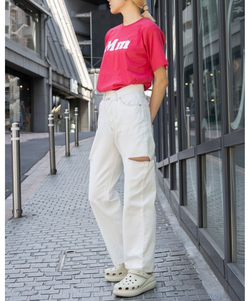 【UNISEX】Mmlg／MmファミリーT 2977162（Tシャツ/カットソー）｜87mm（87mm）