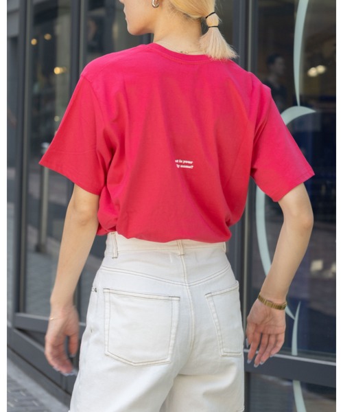 【UNISEX】Mmlg／MmファミリーT 2977162（Tシャツ/カットソー）｜87mm（87mm）