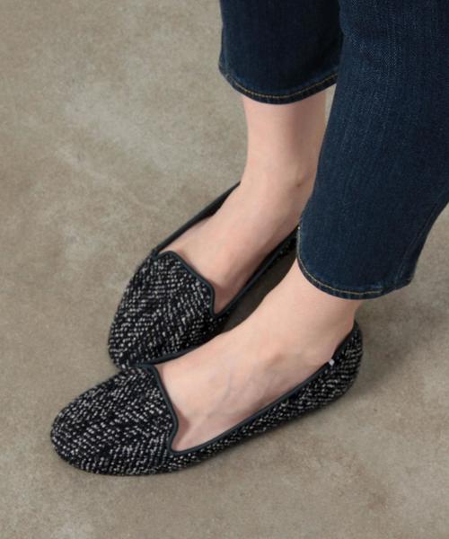 coen（コーエン）の「ツイードオペラシューズ（パンプス・レディース・ネイビー/ナチュラル/ブラウン/ブラック・LARGE/SMALL/MEDIUM/X-LARGE）」の7枚目の写真