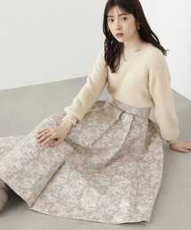 PROPORTION BODY DRESSING | ジャガードタックスカート / 1213220913(スカート)