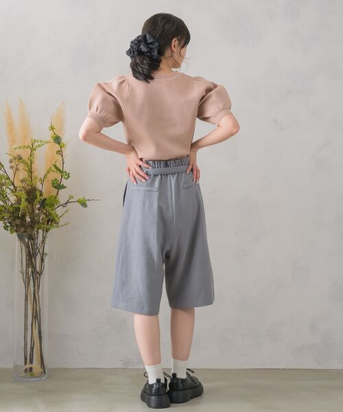 RETRO GIRL(レトロガール)の「共ベルト付きバミューダPT(その他パンツ・レディース・ブラウン系その他2/ナチュラル/ブラック/ダークグレー・FREE)」の22枚目の写真