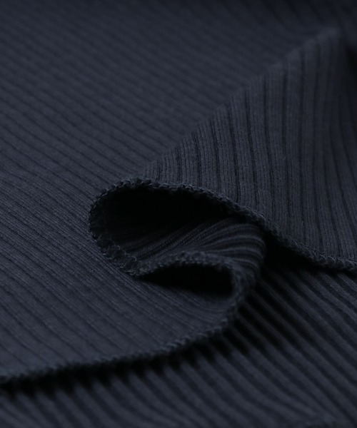 HAKUJI（ハクジ）の「HAKUJI　Organic cotton long-sleeve pullover（Tシャツ/カットソー・レディース・ネイビー/ホワイト/ブラック・FREE）」の10枚目の写真