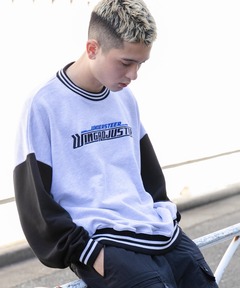 ダーリッチ darich ラインカットロングTシャツ PNK ダーリッチ Darich ラインカットロングTシャツ （ホワイト