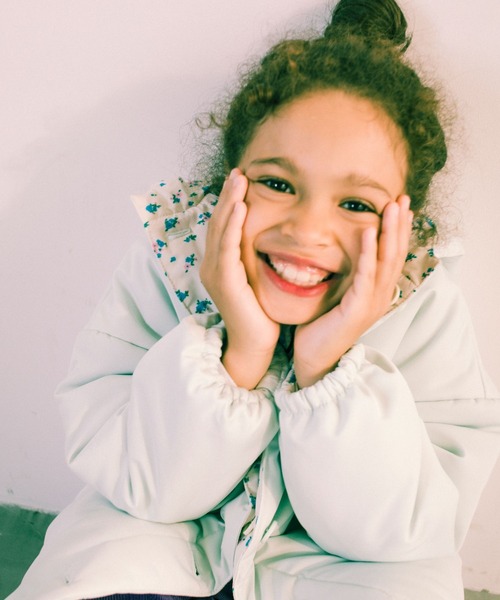 LOWRYS FARM(ローリーズファーム)の「LSBリバーシブルコート 975086(ダウンジャケット/コート・キッズ・ブルー/ブラック/グリーン・130cm/150cm/110cm)」の11枚目の写真