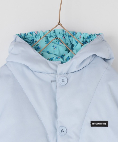 LOWRYS FARM(ローリーズファーム)の「LSBリバーシブルコート 975086(ダウンジャケット/コート・キッズ・ブルー/ブラック/グリーン・130cm/150cm/110cm)」の21枚目の写真