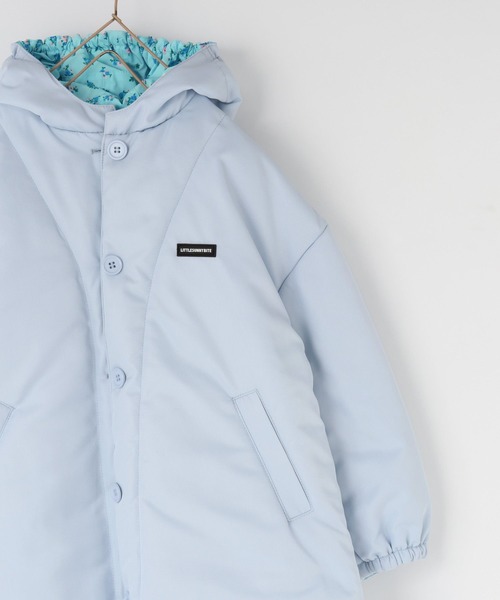 LOWRYS FARM(ローリーズファーム)の「LSBリバーシブルコート 975086(ダウンジャケット/コート・キッズ・ブルー/ブラック/グリーン・130cm/150cm/110cm)」の22枚目の写真