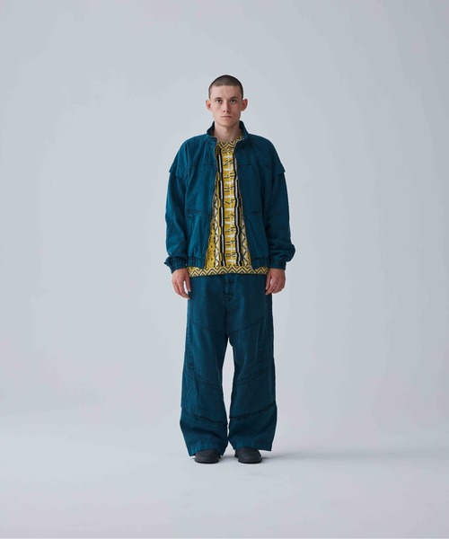 Iroquois（イロコイ）の「11oz OLD DENIM BL OVER DYE（デニム 