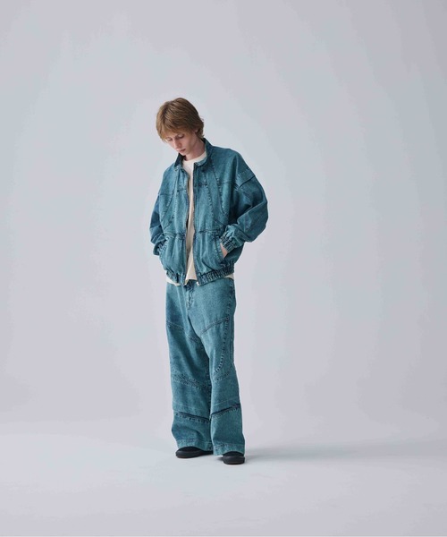 Iroquois（イロコイ）の「11oz OLD DENIM BL OVER DYE（デニム
