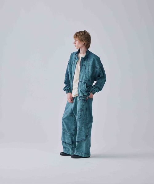 Iroquois（イロコイ）の「11oz OLD DENIM BL OVER DYE（デニム