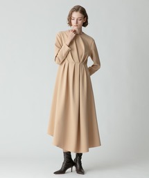 allureville | ダブルクロスアシンメトリーナローワンピース(ワンピース)