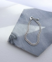 Dorry Doll（ドリードール）の「ビジューチェーンシンプルブレスレット（ブレスレット）」