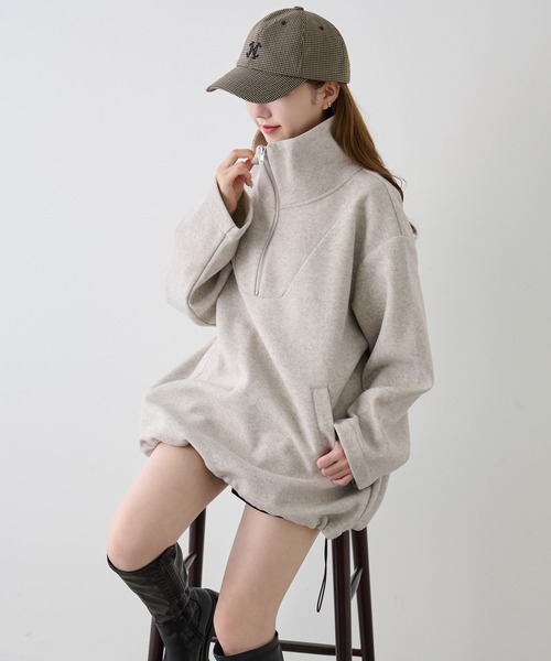 one after another NICE CLAUP（ワンアフターアナザーナイスクラップ）の「NC刺繍ワンポイントキャップ（キャップ・レディース・ブラウン系その他/ピンク/アイボリー・FREE）」の10枚目の写真