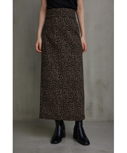 DESCENTE MOUSSY レオパード柄 MOUSSY（マウジー）の「DM OVERSIZE TENT コート（ダウン