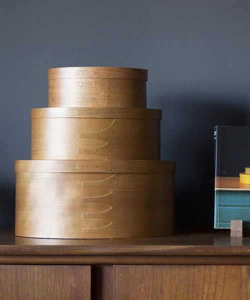 URBAN RESEARCH DOORS（アーバンリサーチドアーズ）の「『WEB限定』AXCIS　シェーカーオーバルボックス L（インテリア雑貨・レディース・ブラウン・LARGE）」の19枚目の写真