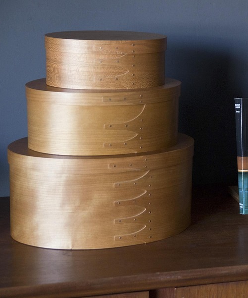 URBAN RESEARCH DOORS（アーバンリサーチドアーズ）の「『WEB限定』AXCIS　シェーカーオーバルボックス L（インテリア雑貨・レディース・ブラウン・LARGE）」の20枚目の写真