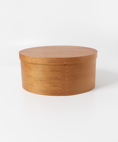 URBAN RESEARCH DOORS（アーバンリサーチドアーズ）の「『WEB限定』AXCIS　シェーカーオーバルボックス L（インテリア雑貨・レディース・ブラウン・LARGE）」の3枚目の写真