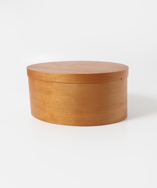 URBAN RESEARCH DOORS（アーバンリサーチドアーズ）の「『WEB限定』AXCIS　シェーカーオーバルボックス L（インテリア雑貨・レディース・ブラウン・LARGE）」の4枚目の写真