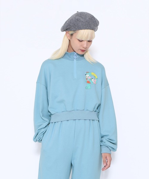 PUNYUS（プニュズ）の「ウールベレー帽（ハンチング/ベレー帽・レディース・ブラック/グレー・FREE）」の8枚目の写真