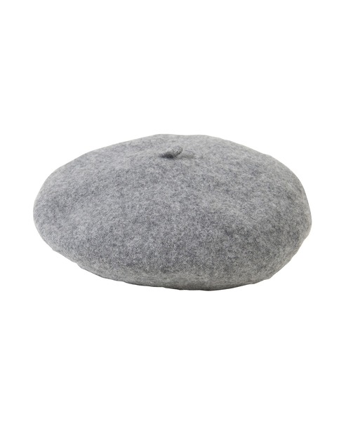 PUNYUS（プニュズ）の「ウールベレー帽（ハンチング/ベレー帽・レディース・ブラック/グレー・FREE）」の11枚目の写真