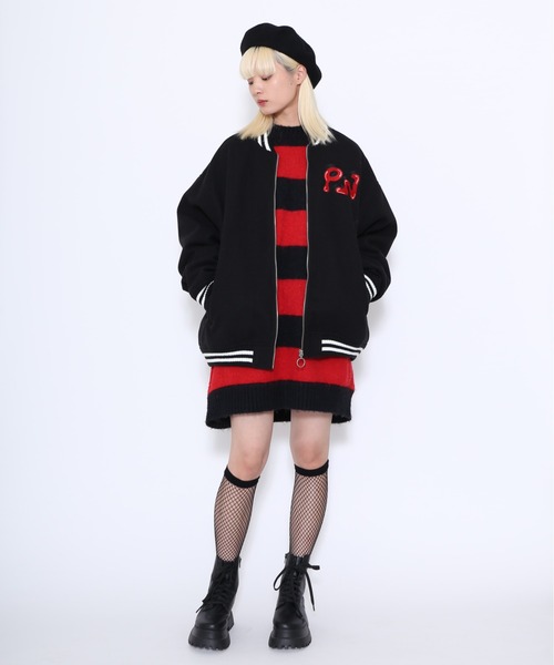 PUNYUS（プニュズ）の「ウールベレー帽（ハンチング/ベレー帽・レディース・ブラック/グレー・FREE）」の14枚目の写真