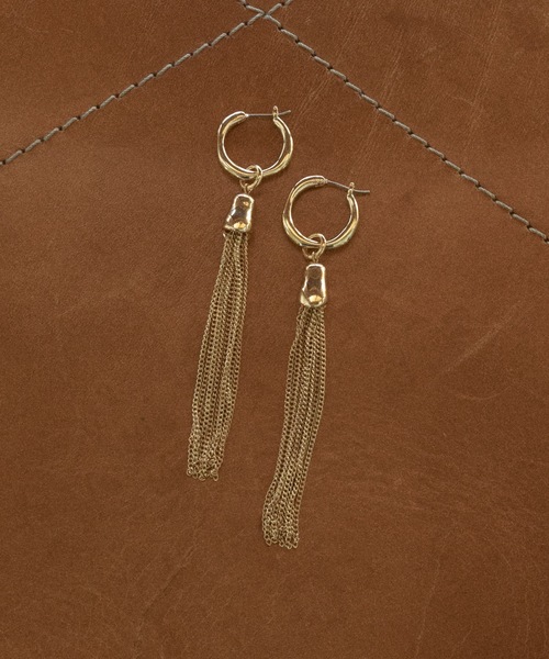 GOLDY（ゴールディ）の「チェーン タッセル ピアス（ピアス（両耳用