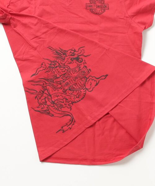 イヤー・オブ・ザ・ドラゴン VネックTシャツ（Tシャツ/カットソー）｜Harley-Davidson（ハーレーダビッドソン）