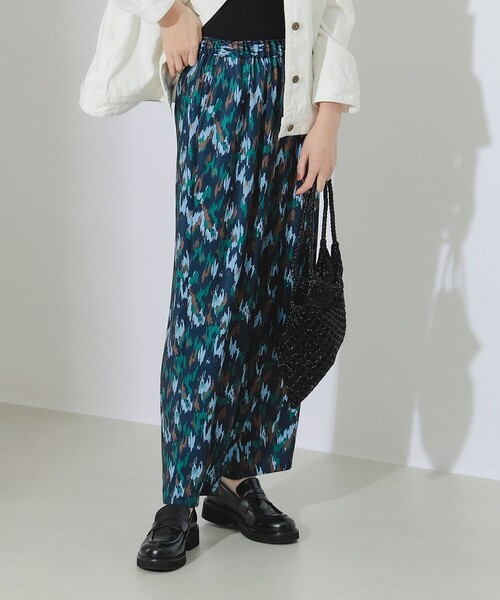 B:MING by BEAMS(ビーミングバイビームス)の「B:MING by BEAMS / アート プリント パンツ(その他パンツ・レディース・ブラウン系その他/ネイビー・SMALL/MEDIUM)」の15枚目の写真