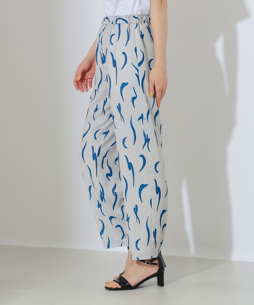 B:MING by BEAMS(ビーミングバイビームス)の「B:MING by BEAMS / アート プリント パンツ(その他パンツ・レディース・ブラウン系その他/ネイビー・SMALL/MEDIUM)」の10枚目の写真