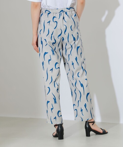 B:MING by BEAMS(ビーミングバイビームス)の「B:MING by BEAMS / アート プリント パンツ(その他パンツ・レディース・ブラウン系その他/ネイビー・SMALL/MEDIUM)」の14枚目の写真