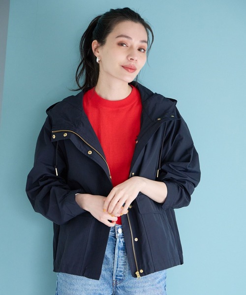 BAYFLOW(ベイフロー)の「マウンテンパーカー24(マウンテンパーカー・レディース・ネイビー/アイボリー/グレイッシュベージュ・MEDIUM/SMALL)」の3枚目の写真