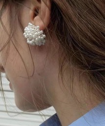 ヴィンテージパールピアス